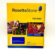 ROSETTA STONE ITALIAN Levels 1,2,3,4 & 5 Language Course With New Headset & CODE picture