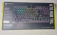 New CORSAIR K70 RGB TKL Optical Mechanical Gaming Keyboard US English CH-911901A picture