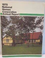 Vintage 1978 National Homes Corporation Annual Report  picture