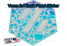Voron 2.4r2 Back Panel Sticker - Premium Vinyl - Choose Color - USA Made/Shipped picture