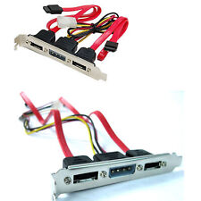 ESATA Cable 4 Pin IDE Power Cable SATA to ESATA Power Cable Single/Dual Port picture
