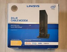 Linksys DOCSIS 3.0 Up To 960 Mbps 24x8 Certified Cable Modem CM3024  picture