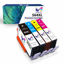 4pk Generic 564XL Ink Cartridge for HP Photosmart 5510 6510 6520 7510 7520 7525 picture
