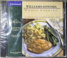 Brøderbund Williams Sonoma Guide To Good Cooking CD ROM PC Disc New Sealed 1996 picture