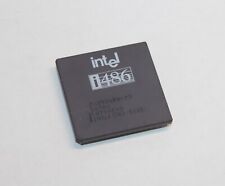 Intel 486 DX-25 vintage purple ceramic gold CPU A80486DX-25 SX308 tested working picture