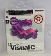 Microsoft Visual C++ Professional 5.0 1997 Big Box, Opened (With extras) Pro Vtg picture