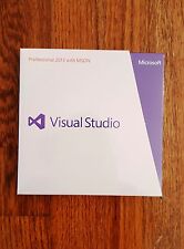 Visual Studio Professional 2013 with MSDN, SKU 79D-00326, Sealed Retail Box picture