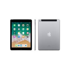 Apple iPad 6th Gen 128GB Space Gray - Unlocked | Rare iOS 13 (13.5.1) | Good (B) picture