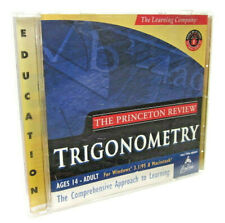 Princeton Review Trigonometry Test Prep Math Learning Company CD ROM (1998) picture