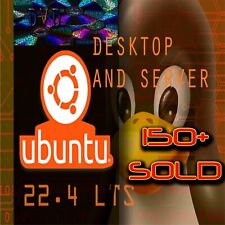 Ubuntu 22.04 LTS Desktop and Server DVD SET Latest Version March 2024 USA FAST picture
