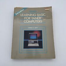 Vintage Learning BASIC for Tandy Computers David A Lien 1986 ST534B4 Radio Shack picture