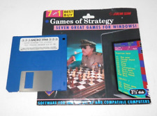 Micro Star 7 Games of Strategy Vintage IBM Software 3.5
