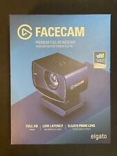 Elgato Facecam 1080p60 Full HD Webcam 20WAA9901 USB-C, Great For Gaming or Calls picture