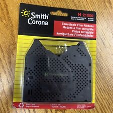 NEW SMITH CORONA H 21000 21500 Correctable Typewriter Film Ribbons Black 2 Pack picture
