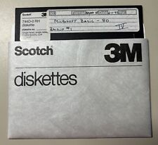 Vintage 1983 KAYPRO IV Microsoft Basic -80 Software 5.25” Floppy Disk VHTF picture
