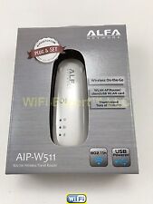 ALFA AIP-W511, 802.11n 5-IN-1 Travelling Router Adapter, 5-in-1 USB wireless AP picture