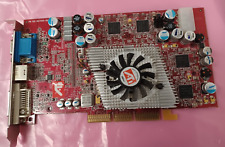 ATI Radeon 9800 PRO 128MB DDR AGP8X Graphics Card 109A07500-00 dual display picture