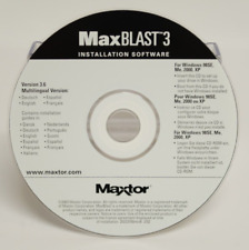 MaxBlast 3 Installion Dirver PC Computer Program Software Maxtor 2003 picture