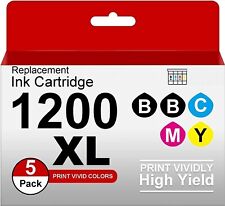 5 pack PGI-1200 XL Ink Cartridges For Canon MAXIFY MB2020 MB2320 MB2050 MB2350 picture