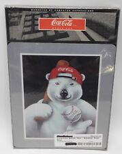 Vintage Mouse Pad: NIB - Coca-Cola - 1997 Baseball Bear picture