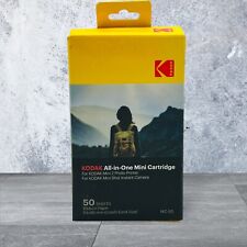 Kodak All-In-One Mini Cartridge 50 Sheets Ribbon Paper 54x86 MC-50 New & Sealed picture