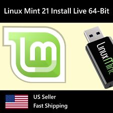 Linux Mint 21 Operating System 64-Bit Windows Alternative Bootable Install PC picture