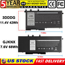 GJKNX Battery for Dell LATITUDE 5480 5580 5490 5590 5280 E5288 E5480 GD1JP 3DDDG picture