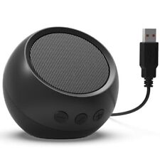 [] USB Computer Speakers for Desktop, PC, Laptop, Small Plug-N-Play Single picture