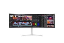 LG 49BQ95C-W 49'' Dual QHD Nano IPS Curved 5120 x 1440 UltraWide Monitor picture