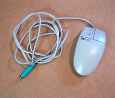 Vintage HP Hewlett Packard M-S34 Wired Track Ball Computer Mouse Replacement picture