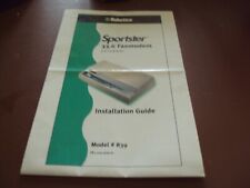 US Robotics Sportster 33.6 Faxmodem installation Guide/Manual MODEL # 839 picture