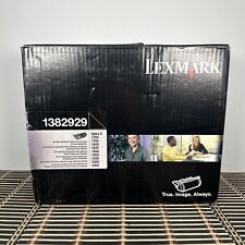 New Lexmark 1382929 17.6K Page Yield Black Toner Cartridge Sealed OEM Printer picture