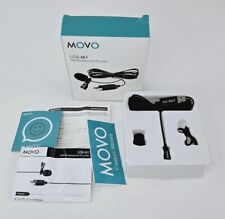 Movo M1 USB Lavalier Lapel Clip-on Computer Microphone for PC and Mac (20' Cord) picture