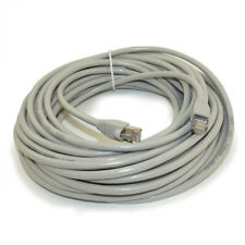 40ft Cat6A SHIELDED Ethernet RJ45 Patch Cable Stranded Snagless Booted GRAY picture