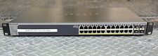 NetGear ProSafe GS728TP 24 Port Gigabit POE+ Smart Ethernet Switch w/4x SFP 190W picture