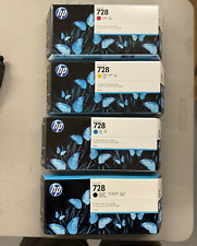 Set of 4 HP Bright Office Ink Cartridges F9K16A, F9K15A, F9K17A, F9J68A picture
