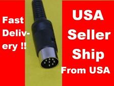 2PK Connector Big regular DIN-8pin plug for AV AUDIO VIDEO radio DATA cable picture