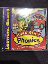 Jump Start Phonics CD-ROM Ages 4-6 PC/Mac 1999 Educational Games Homeschool Kids picture