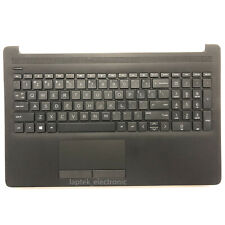 Top Case For HP Pavilion 15-DA 15-DB Black Palmrest Keyboard Touchpad L20387-001 picture