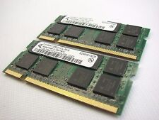 2 Qimonda HYS64T128021HDL-3S-B 1GB PC2-5300S DDR2 667 SODIMM  2 X 1GB RAM (T51) picture