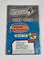 HyperStudio 4 ToolStudio Demo CD Interactive Learning Software Vintage SEALED picture