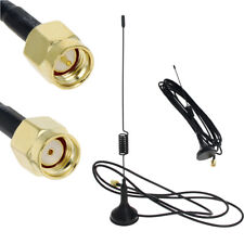 7/5/3 dBi GSM 3G Antenna GPRS SMA Male RG174 Cable Magnetic Base 700-1800 Mhz picture