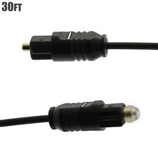30FT Toslink Digital Optical Audio Cable Fiber Optic Cord SPDIF DVD CD MP3 picture