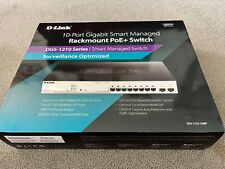 D-Link DGS-1210-10MP Ethernet Switch - 8 Ports - Manageable - Gigabit Ethernet - picture