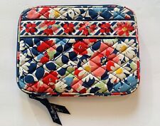 Vera Bradley Tablet iPad Case Blue Pink Floral Cassidy Summer Cottage Retired picture