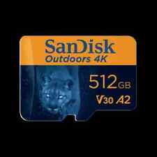 SanDisk 512GB Outdoors 4K microSDXC UHS-I Card w/ SD Adapter SDSQXAV-512G-GN6VA picture