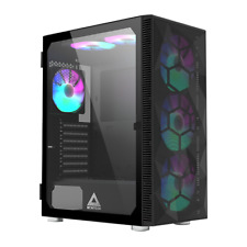 Montech X3 MESH BLACK windowed side panel tempered glass ATX Tower Case picture