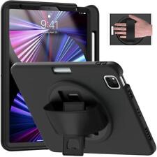 Hand Strap Case For iPad Case 10.2 iPad 10.9 Pro 11 Air 9.7 Heavy Duty Kid Cover picture