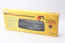 Vintage Freedom Scientific MAGIC Large Print Computer Keyboard USB Vision Q picture