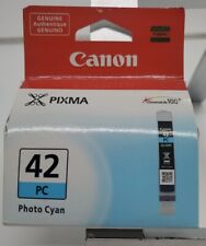 6388B001 New Genuine Canon CLI-42 Photo Cyan Ink Cartridge Factory Sealed picture